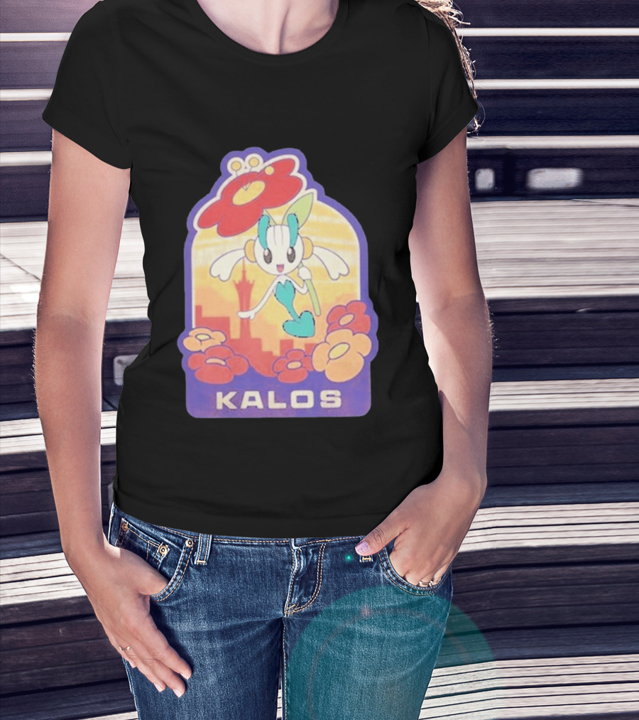 Kalos Region Floette Pokémon Adventure T-Shirt