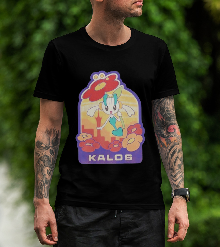 Kalos Region Floette Pokémon Adventure T-Shirt