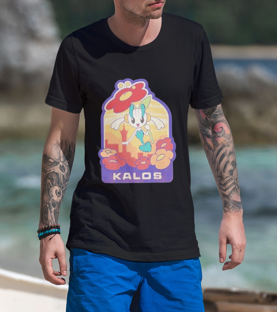 Kalos Region Floette Pokémon Adventure T-Shirt