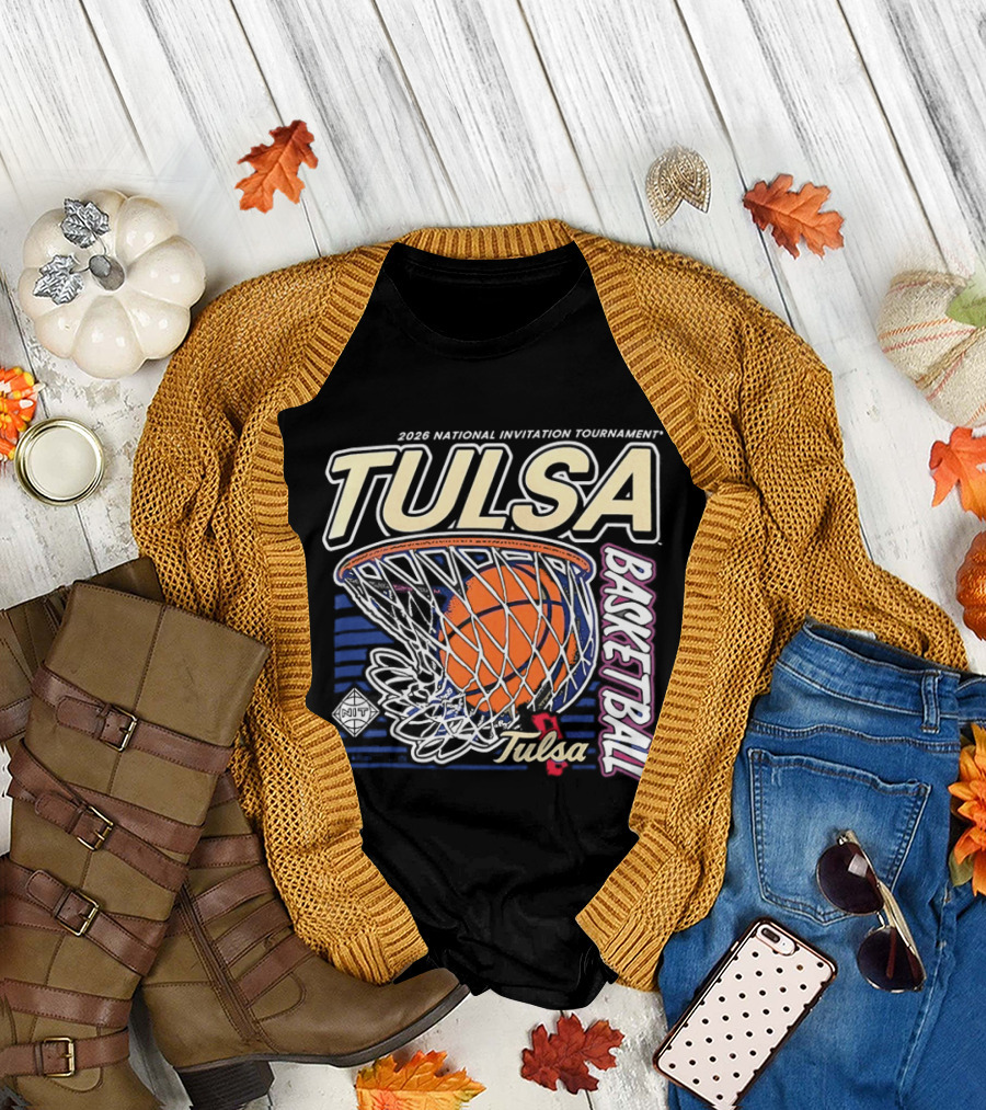 Tulsa Golden Hurricane NCAA Basketball 2026 National Invitation Tournament NIT Championship T-Shirt