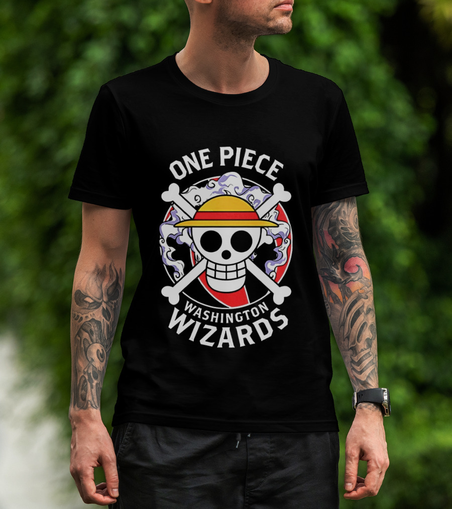 Washington Wizards One Piece Crossover 2026 NBA T-Shirt