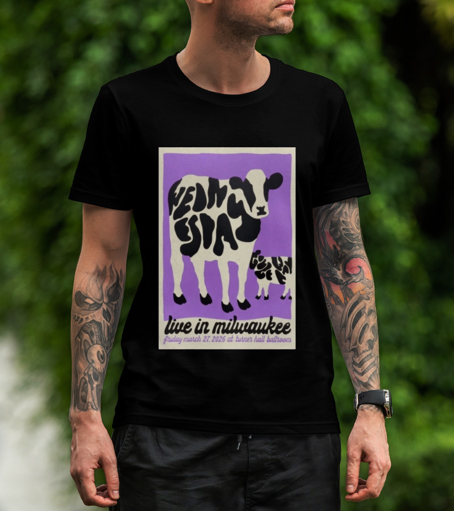 Wednesday Milwaukee Live March 27 2026 Turner Hall Ballroom T-Shirt