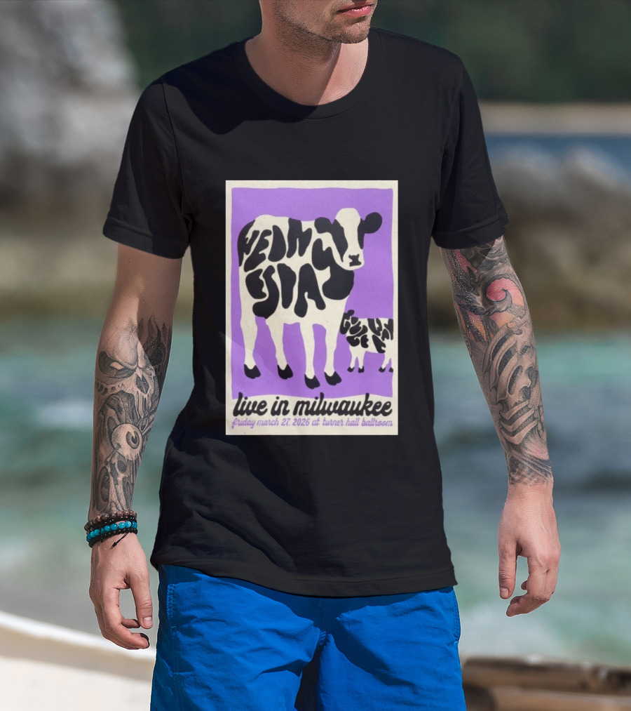 Wednesday Milwaukee Live March 27 2026 Turner Hall Ballroom T-Shirt