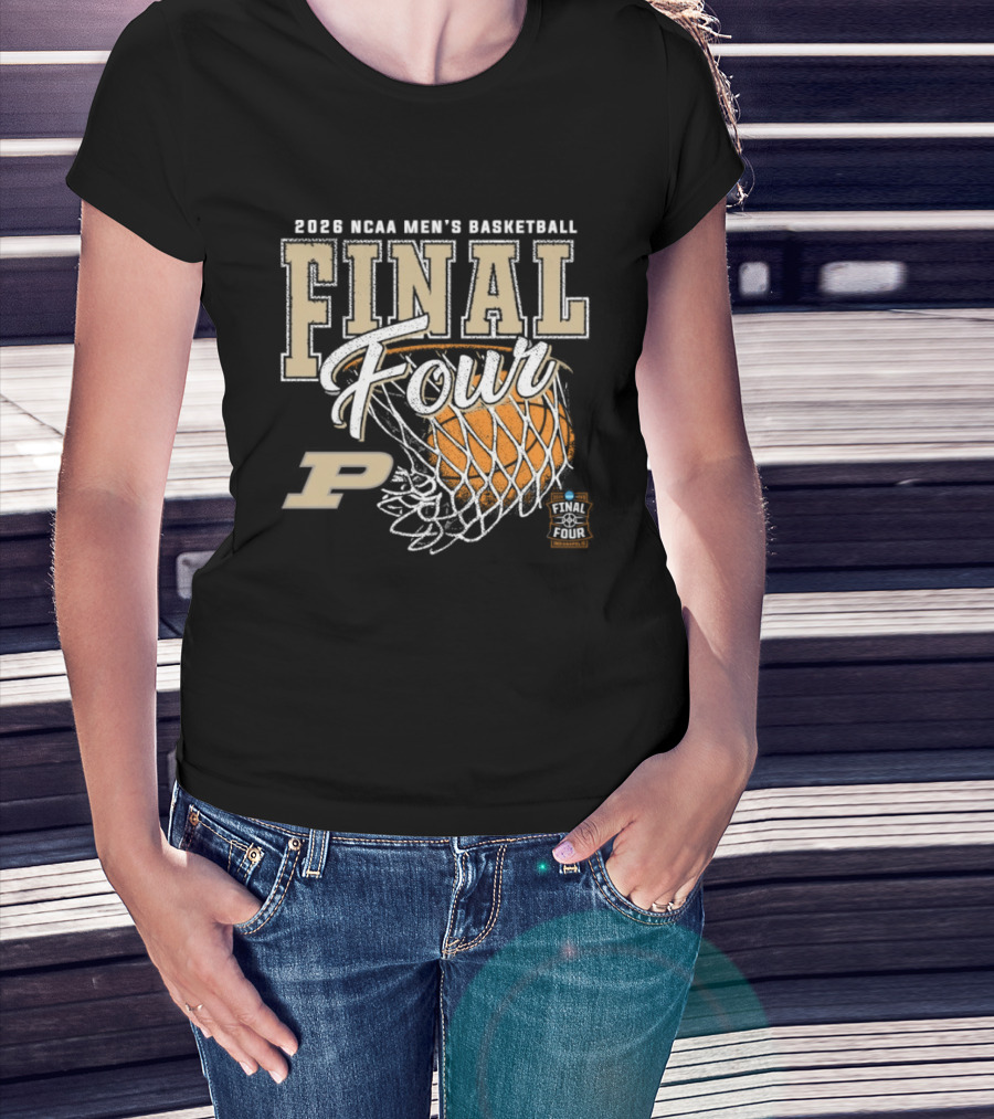 Purdue Boilermakers 2026 NCAA Men's Basketball Final Four Bound T-Shirt
