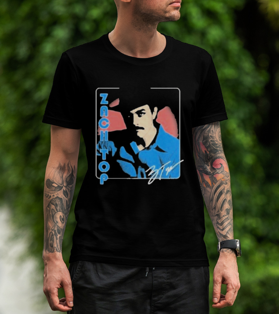 Zach Top ZTW Signature Blue And Red T-Shirt