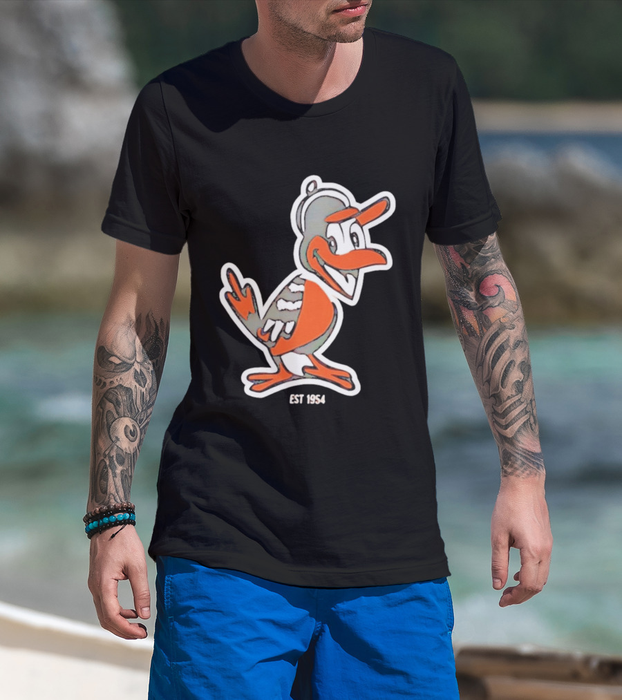 Zay Flowers Baltimore Orioles EST 1954 Alternate T-Shirt