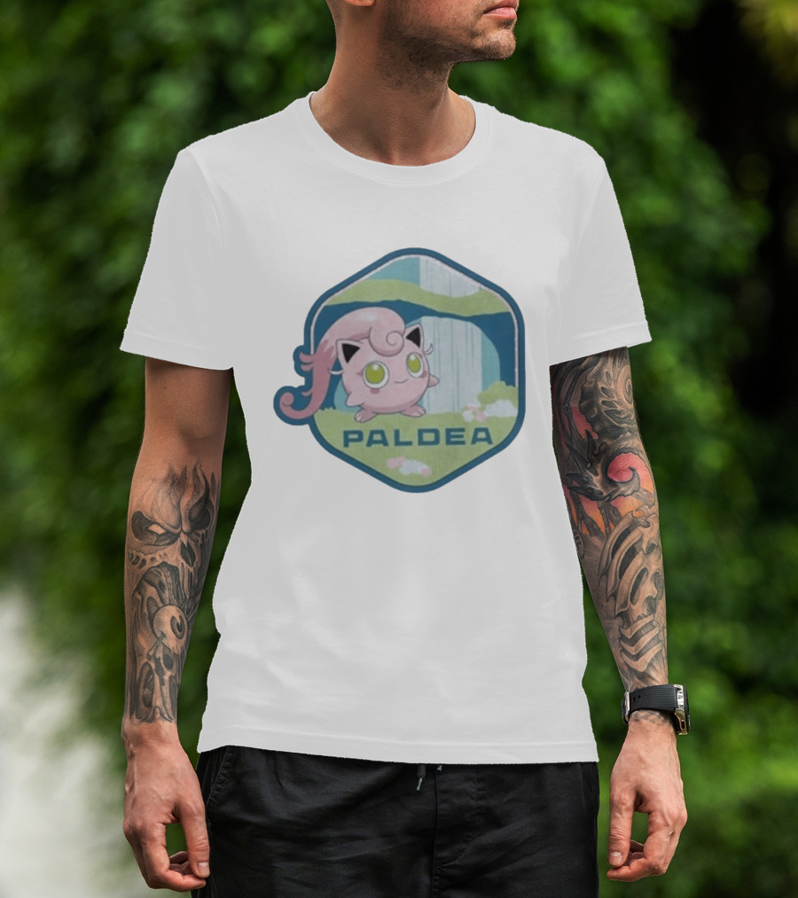 Paldea Jigglypuff Pokémon Adventure T-Shirt