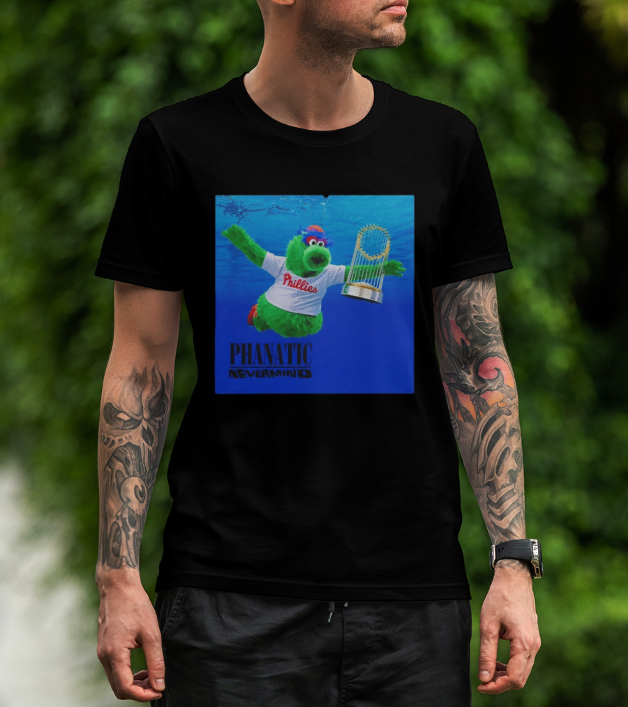 Phanatic Nevermind Phillies World Series Trophy T-Shirt