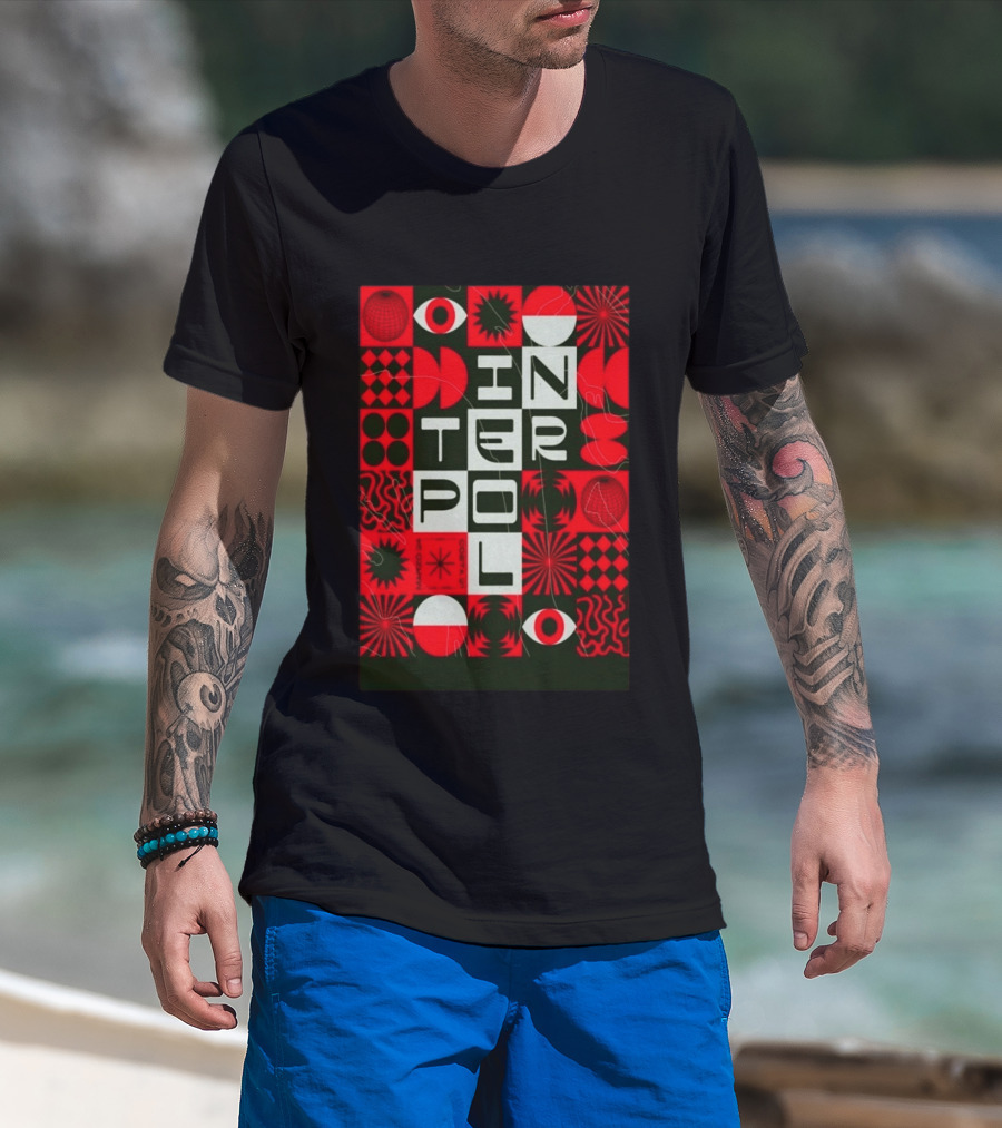 Interpol Lima Peru March 24 2026 Event T-Shirt