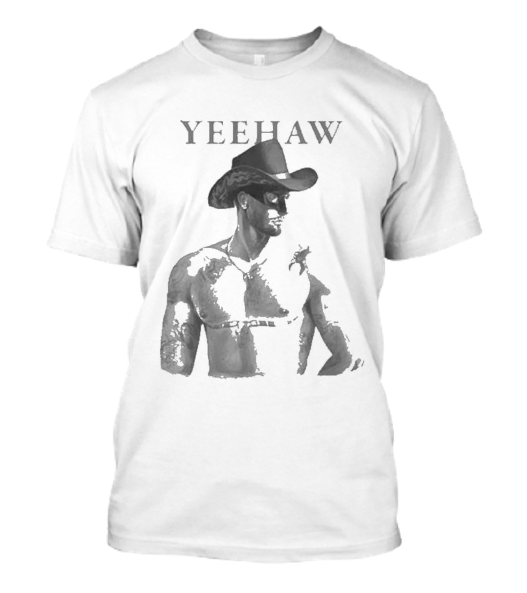 Yeehaw Orville Peck Pride 2024 Cowboy Hat T-Shirt