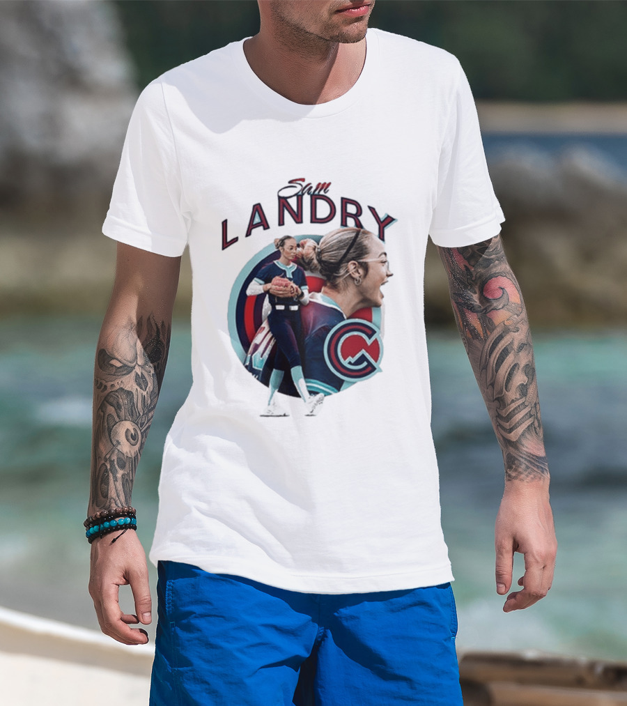 Sam Landry Cascade Baseball T-Shirt
