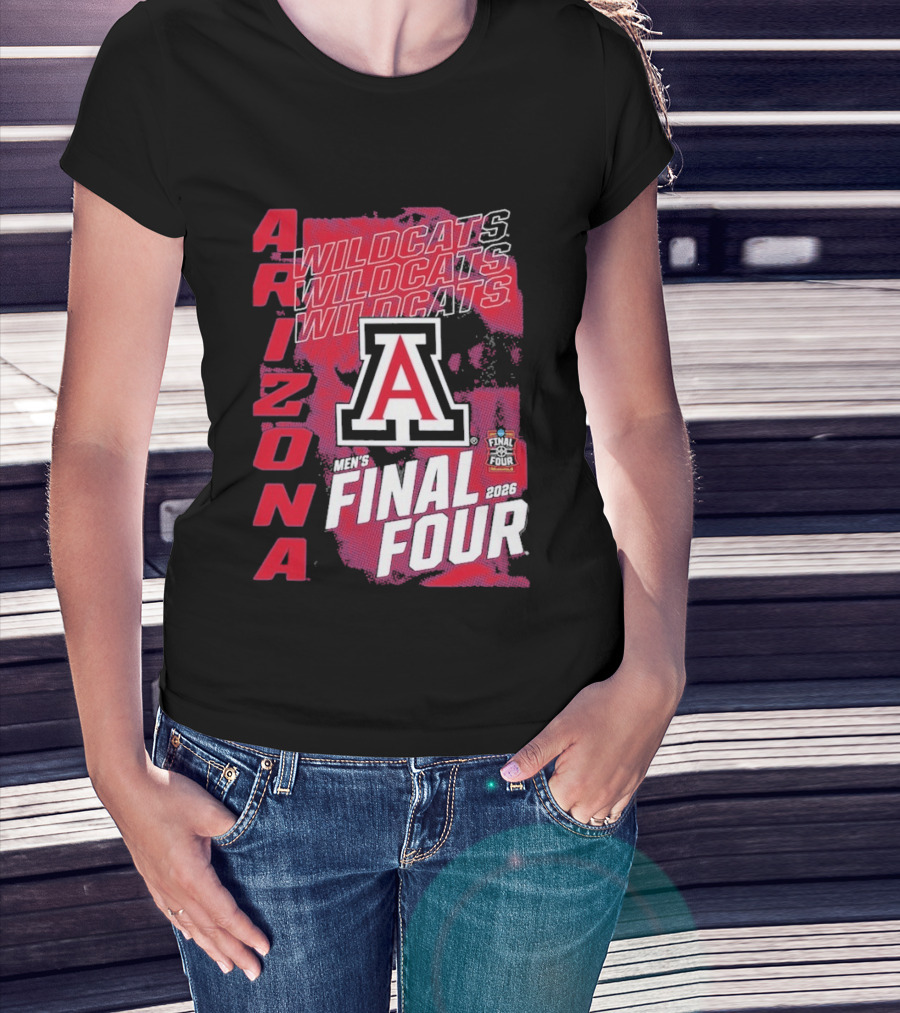 Arizona Wildcats NCAA Final Four 2026 March Madness Tournament T-Shirt