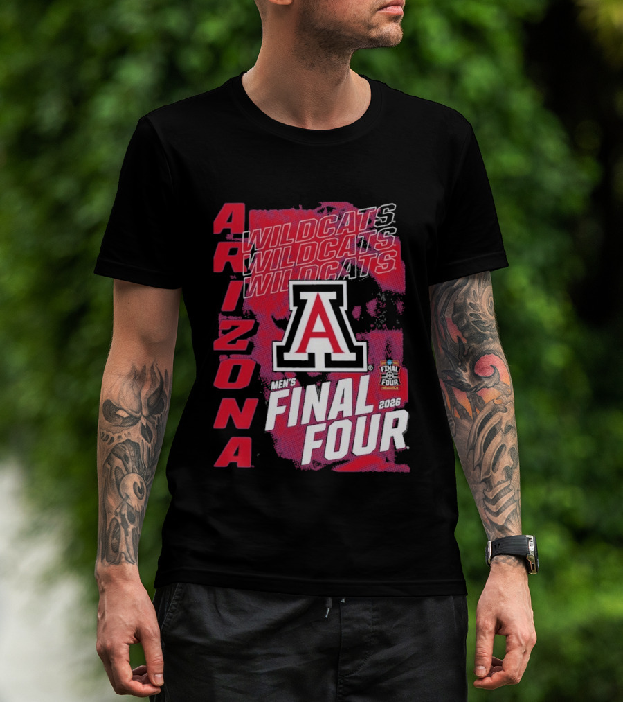 Arizona Wildcats NCAA Final Four 2026 March Madness Tournament T-Shirt