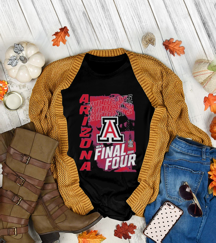 Arizona Wildcats NCAA Final Four 2026 March Madness Tournament T-Shirt