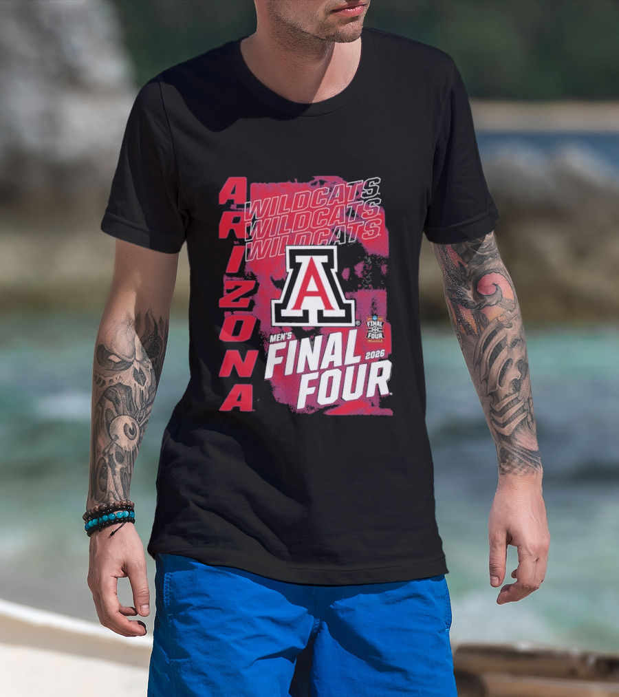Arizona Wildcats NCAA Final Four 2026 March Madness Tournament T-Shirt