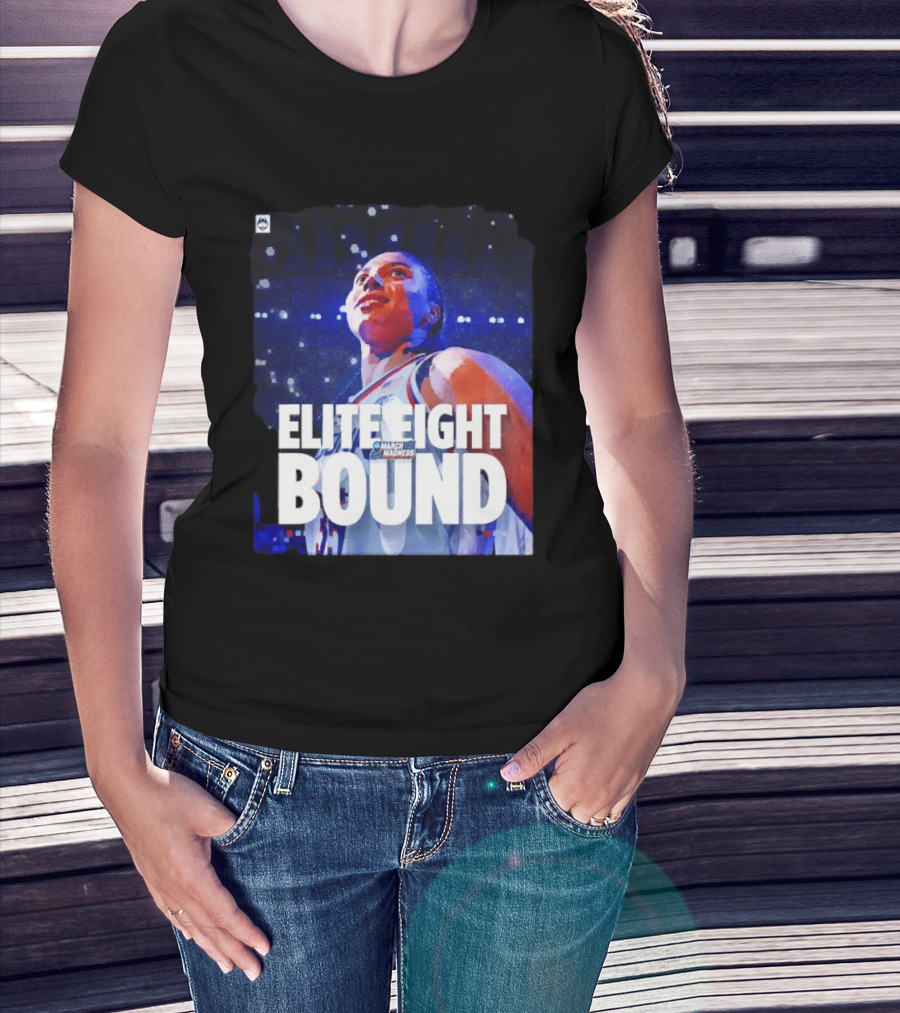 UConn Huskies Azzi Fudd March Madness Elite Eight Bound T-Shirt