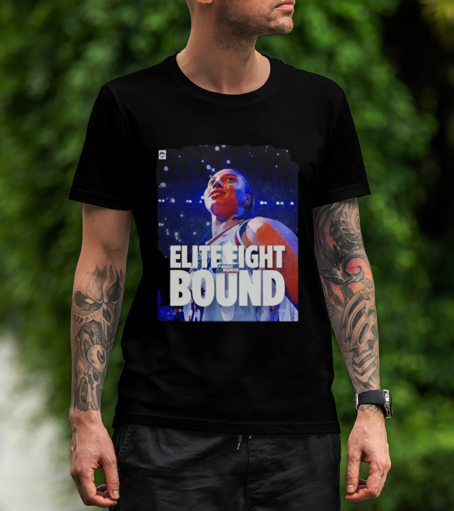 UConn Huskies Azzi Fudd March Madness Elite Eight Bound T-Shirt