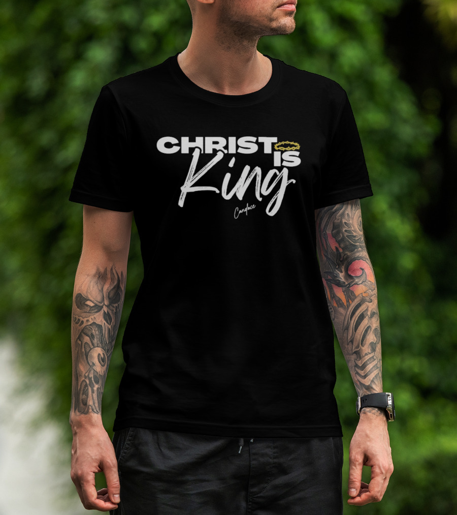 Christ Is King Candace Owens Halo T-Shirt