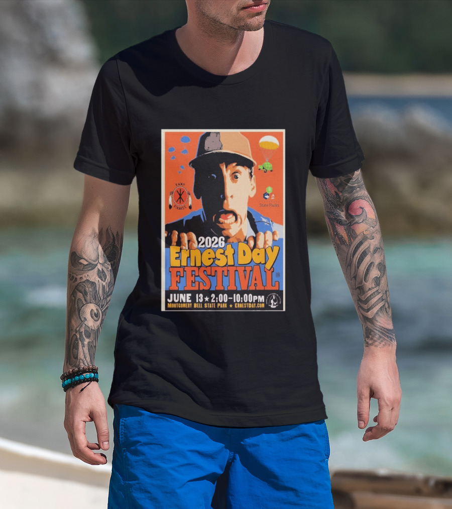 2026 Ernest Day Festival June 13 Montgomery Bell State Park Kamp Kikakee State Parks T-Shirt