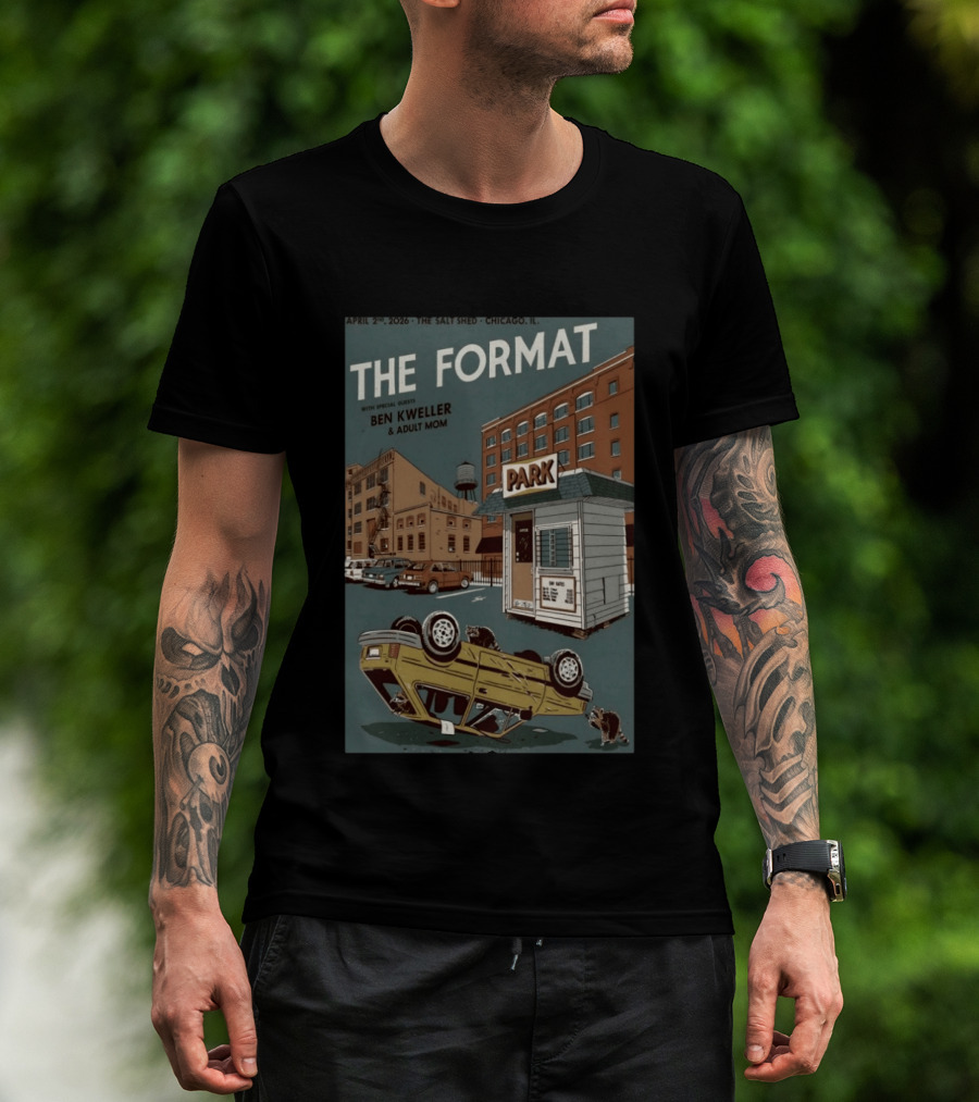 The Format April 2026 The Salt Shed Chicago Ben Kweller Adult Mom T-Shirt