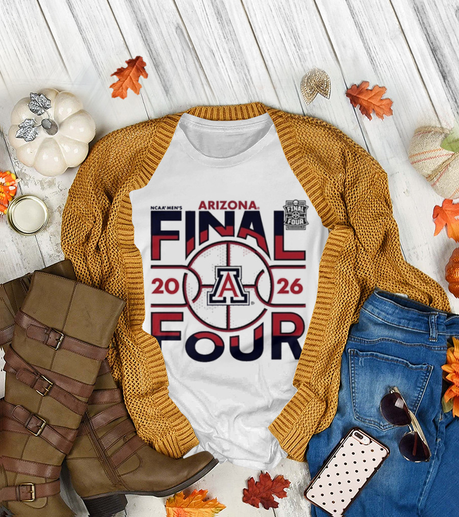 Arizona Wildcats 2026 Final Four Basketball March Madness T-Shirt