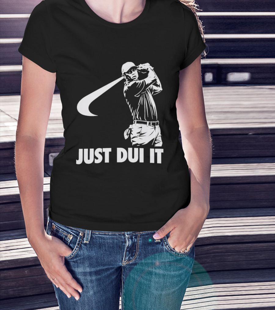 JUST DUI IT Tiger Woods Golf T-Shirt