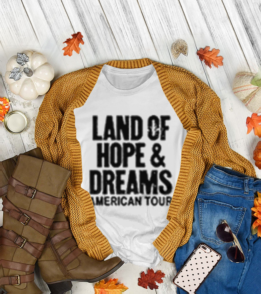 Bruce Springsteen Land Of Hope & Dreams American Tour 2026 T-Shirt