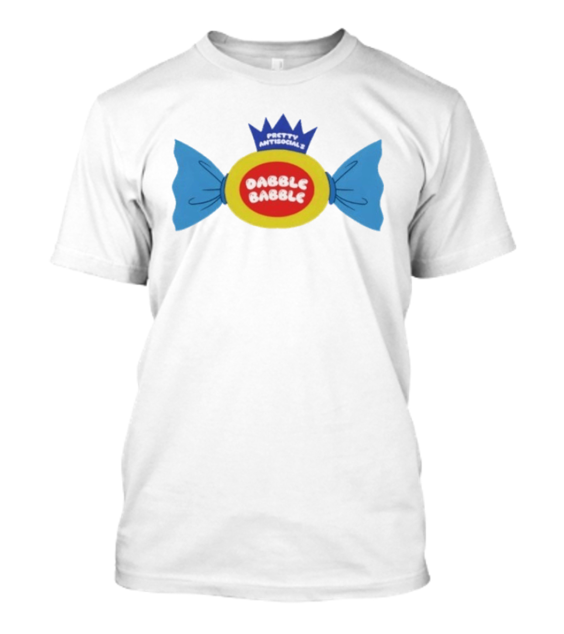 Pretty Antisocial Dabble Babble Gum T-Shirt