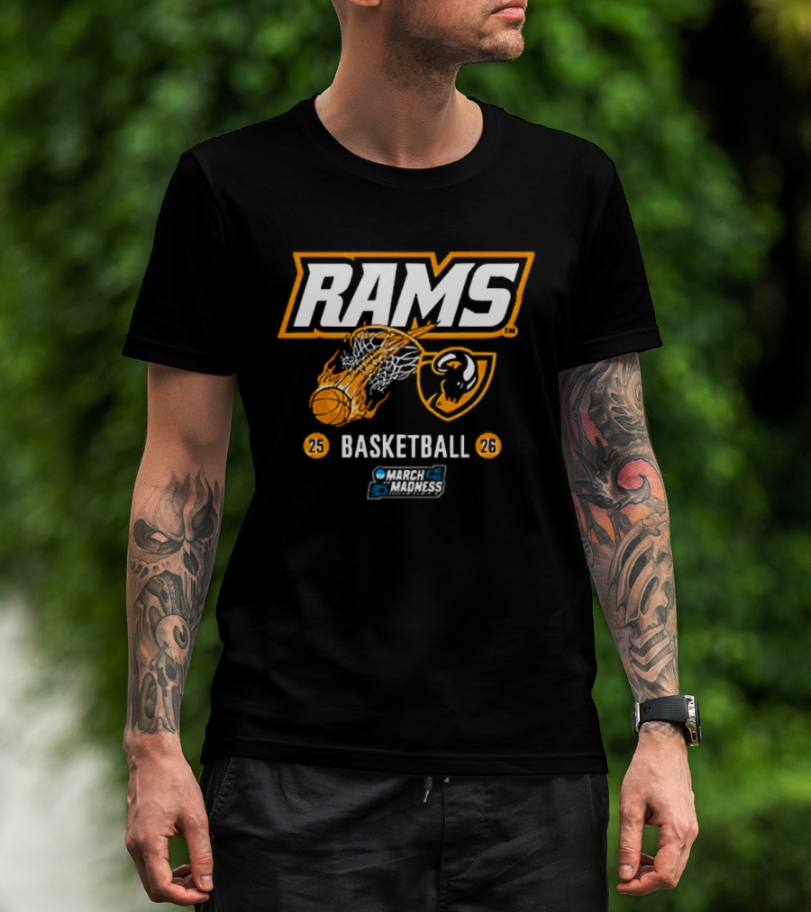 Rams Basketball VCU 2026 March Madness T-Shirt