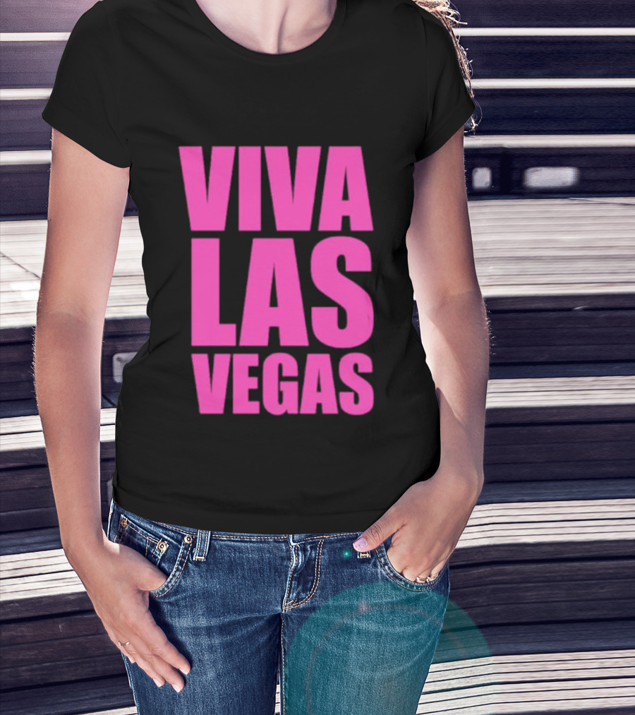 Viva Las Vegas Pink T-Shirt