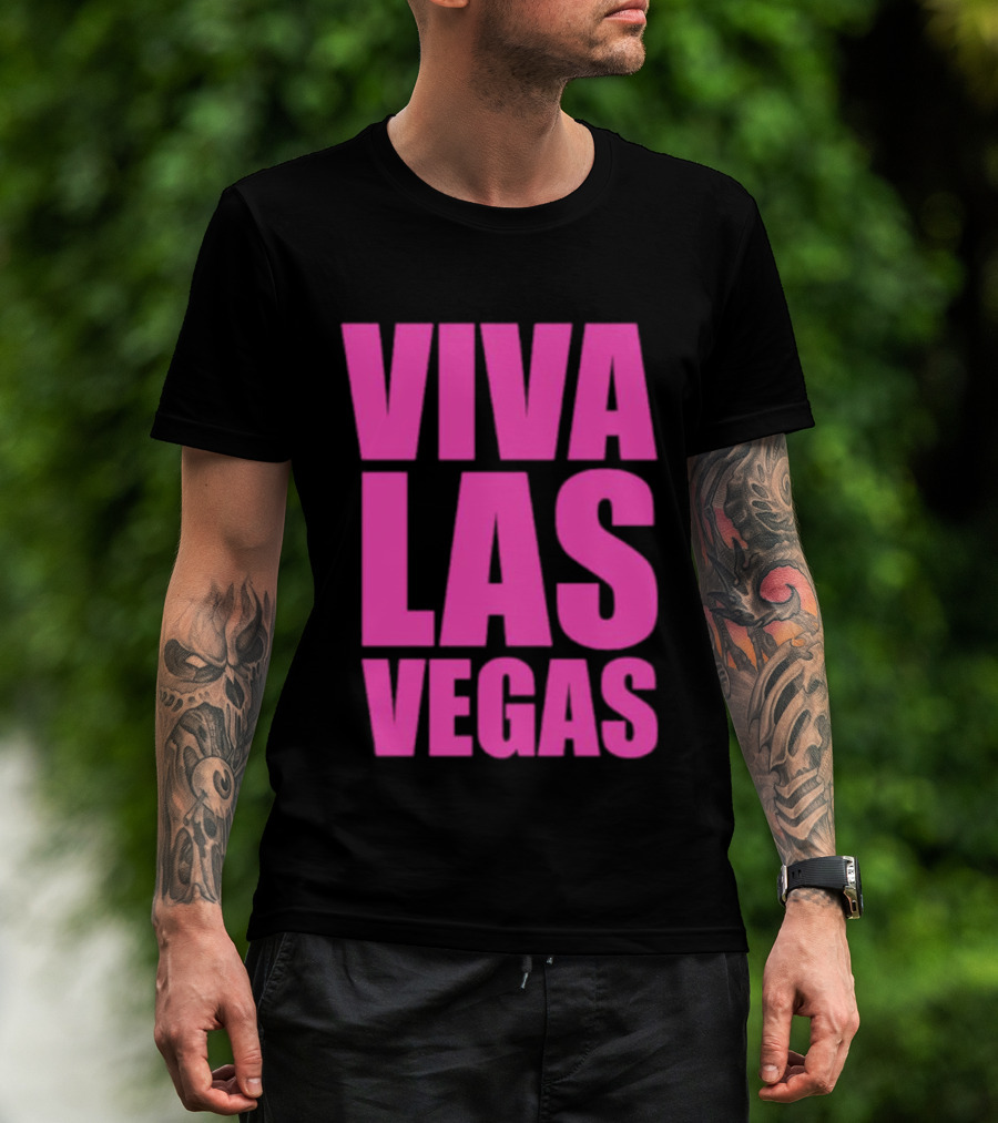 Viva Las Vegas Pink T-Shirt