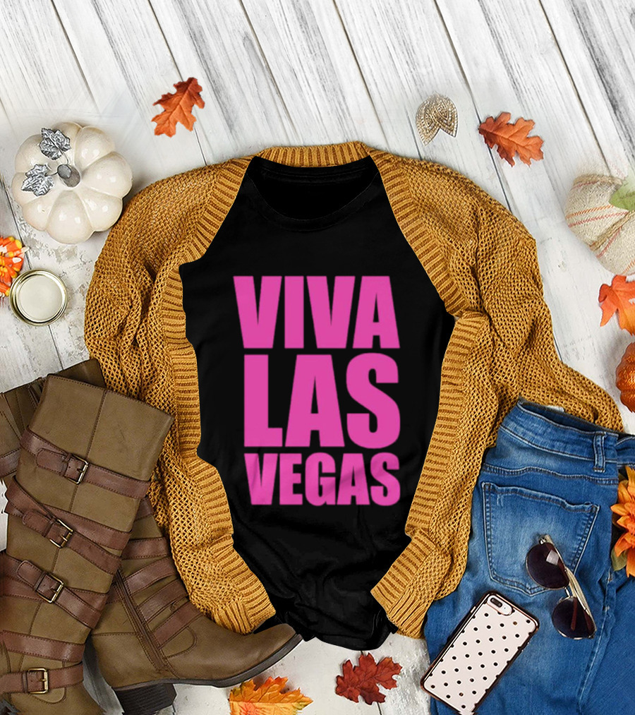 Viva Las Vegas Pink T-Shirt