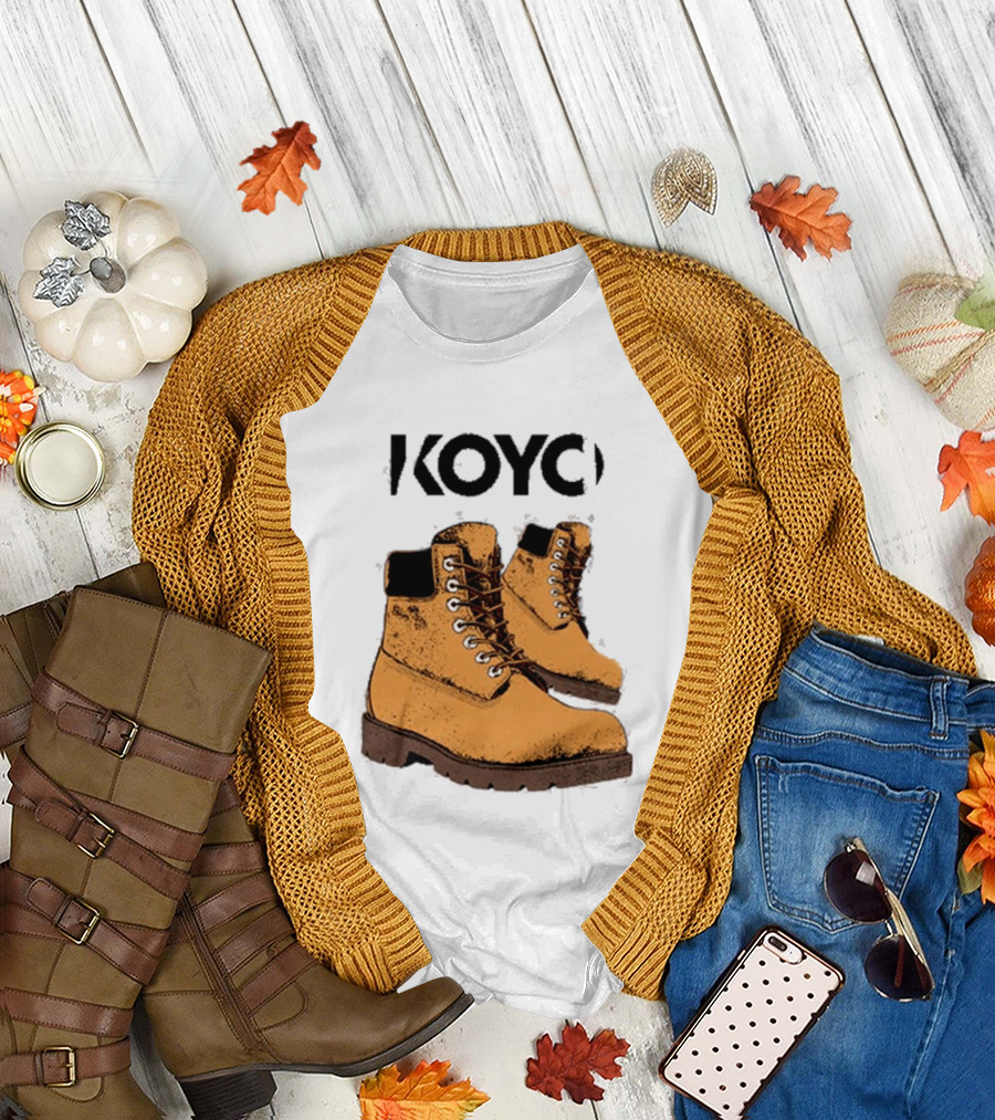Koyo Timberland Style Boots T-Shirt