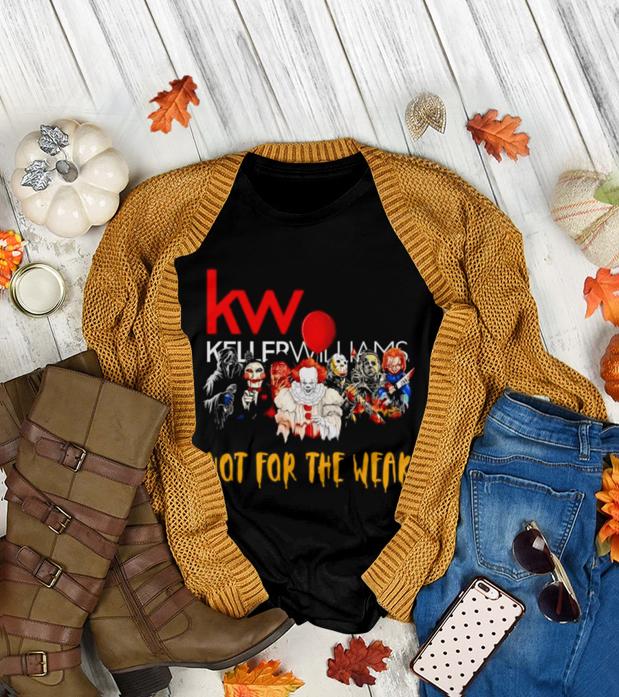 Keller Williams Realty Horror Movie Characters Not for the Weak T-Shirt