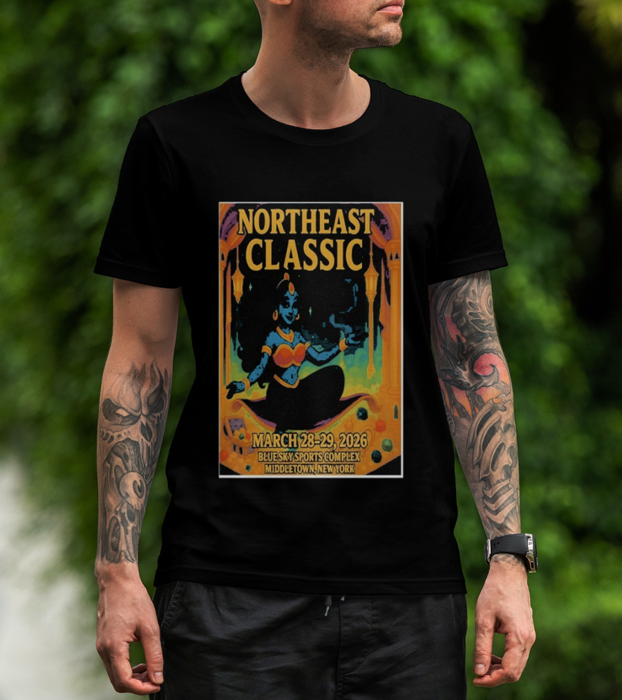 Northeast Classic March 28 29 2026 Blue Sky Sports Complex Middletown New York Vibrant Event With Mystical T-Shirt