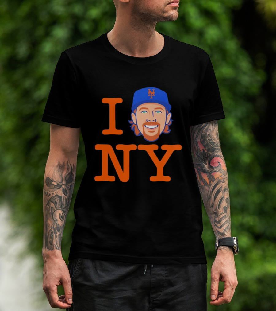 I Love NY Nolan McLean New York Mets Baseball Fan T-Shirt