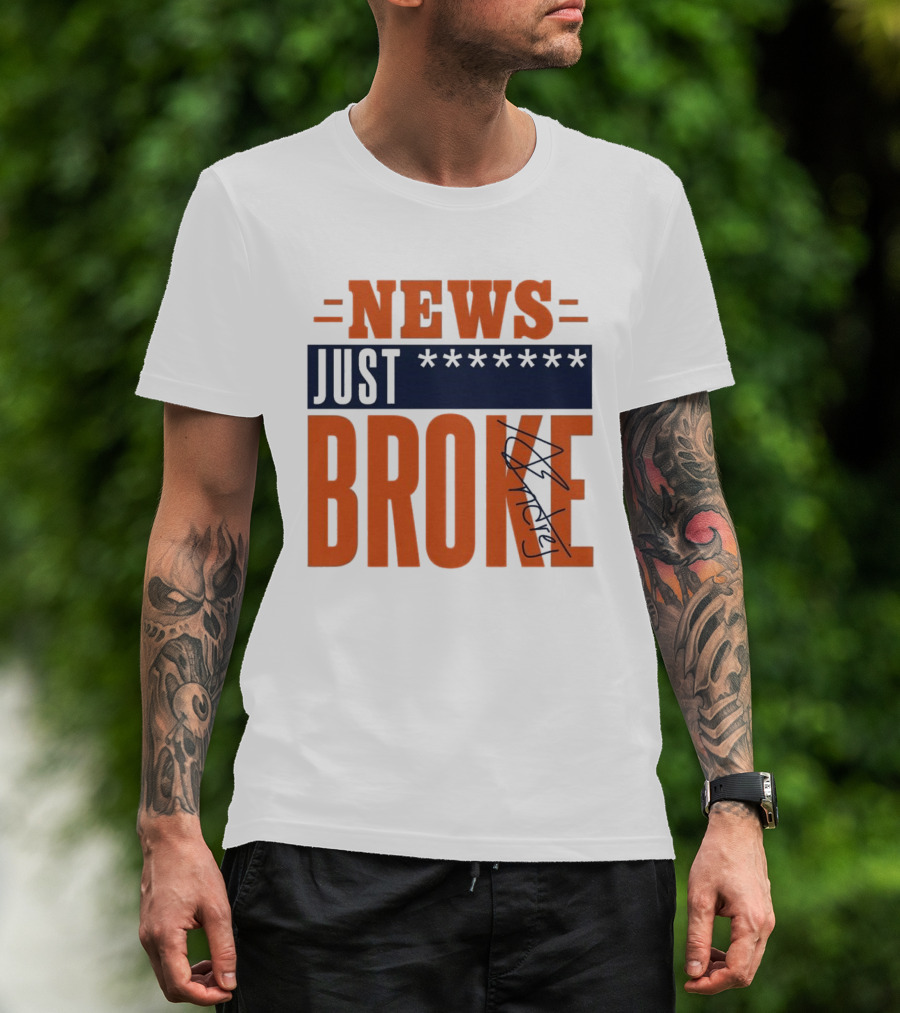 Andrej Stojakovic News Just Broke Illinois Fighting Illini T-Shirt