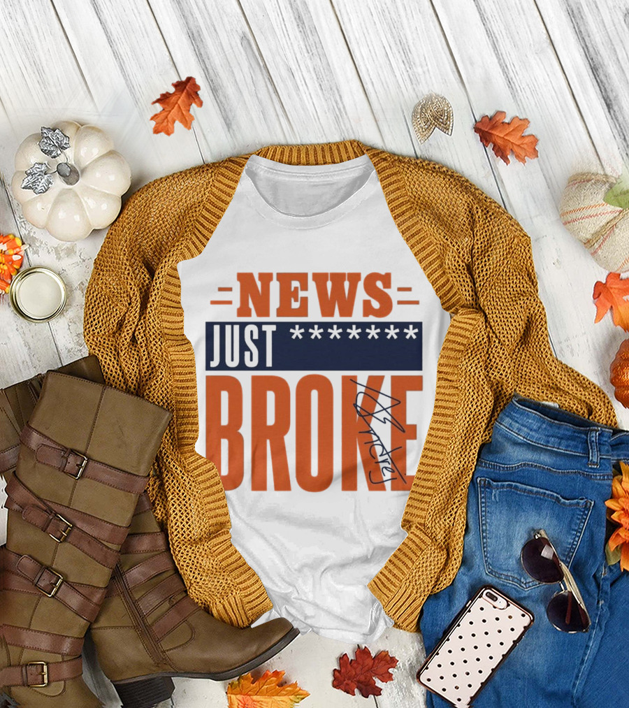 Andrej Stojakovic News Just Broke Illinois Fighting Illini T-Shirt