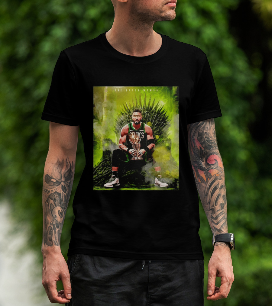 Jayson Tatum Boston Celtics The Green Mamba Iron Throne NBA Player T-Shirt