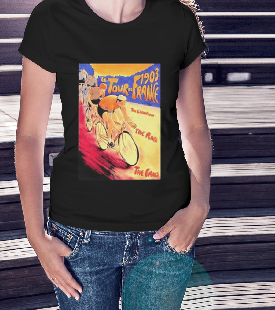 Le Tour De France 1903 The Grandest Race The Paris T-Shirt