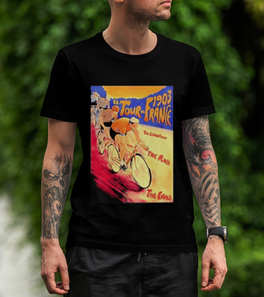 Le Tour De France 1903 The Grandest Race The Paris T-Shirt