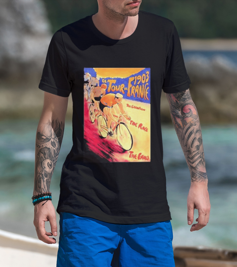 Le Tour De France 1903 The Grandest Race The Paris T-Shirt