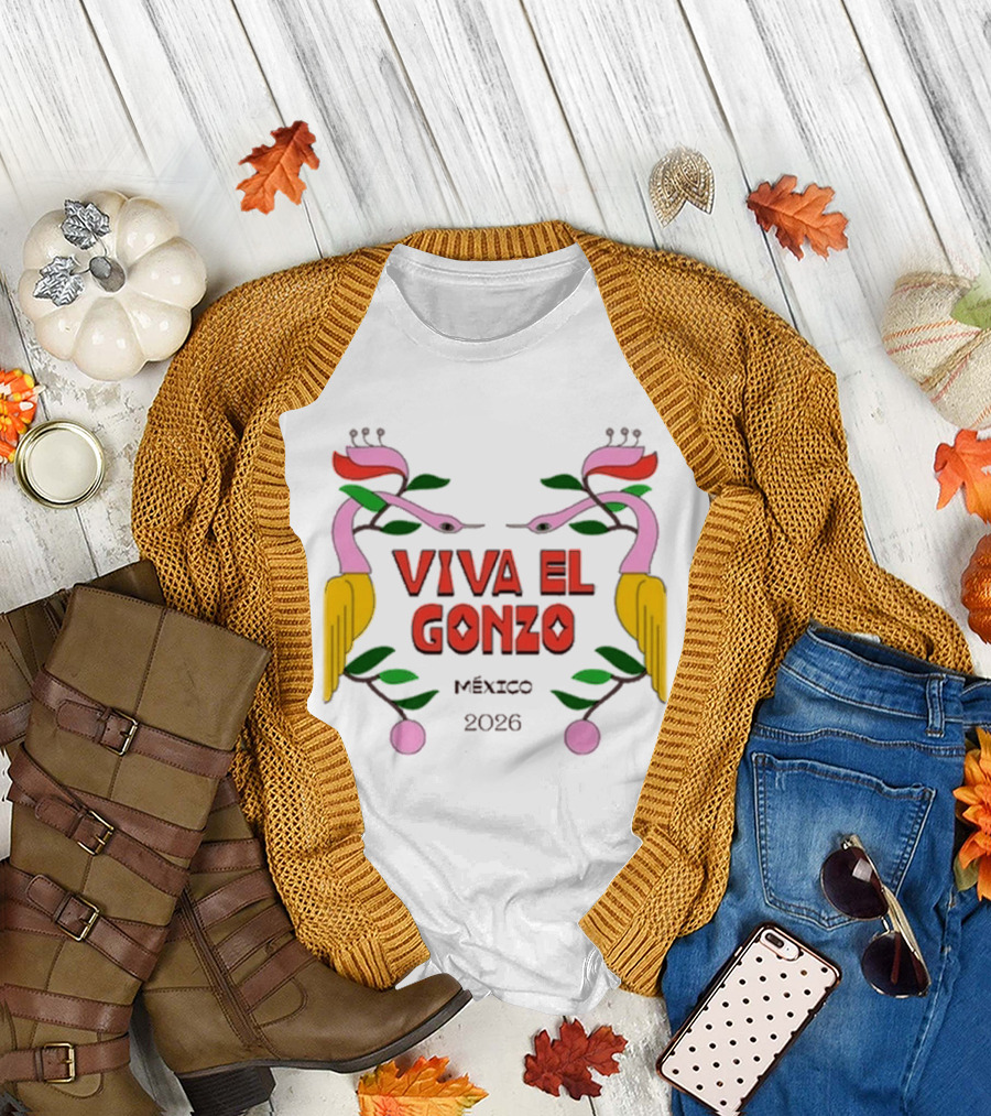 Viva El Gonzo México 2026 Golden Mangrove Womens T-Shirt