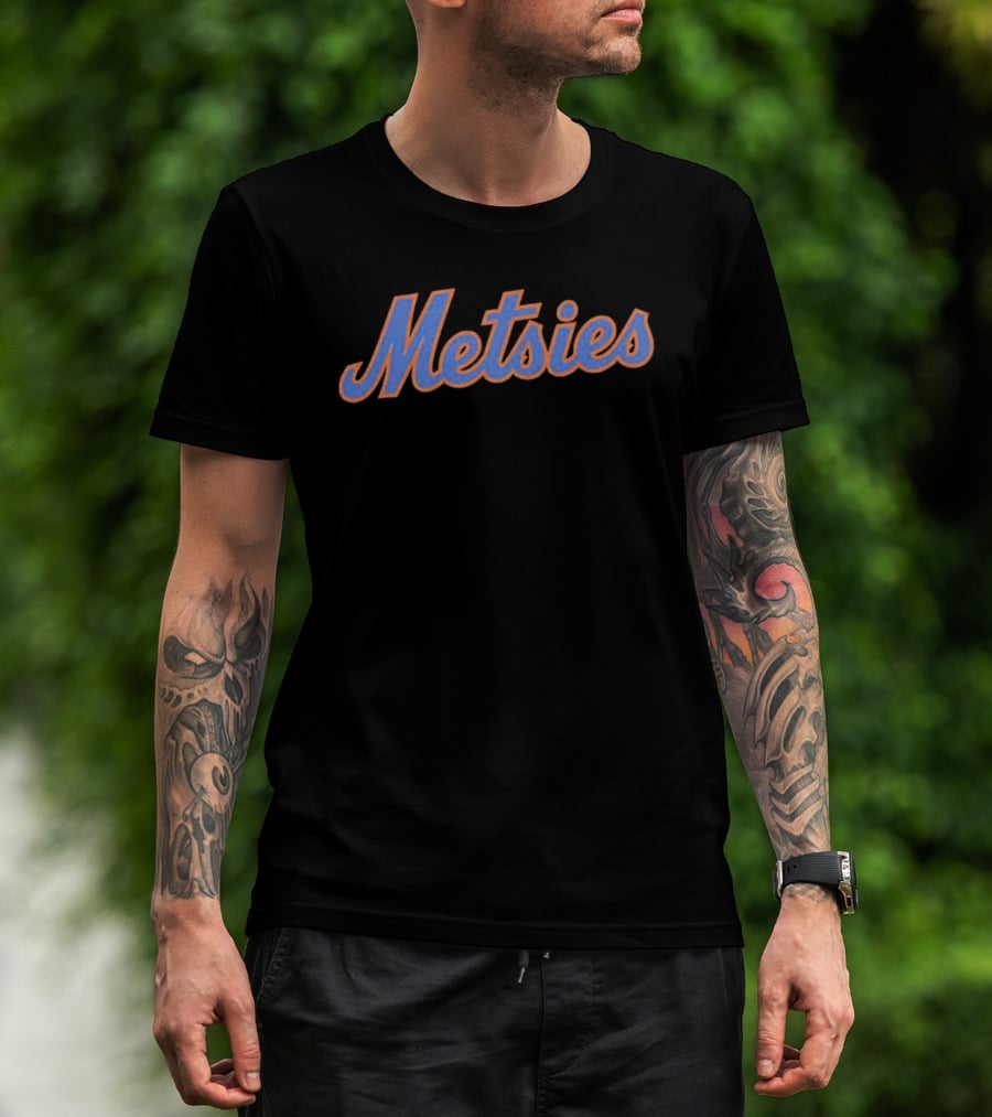 Metsies New York Mets Baseball Team Fan Gear T-Shirt