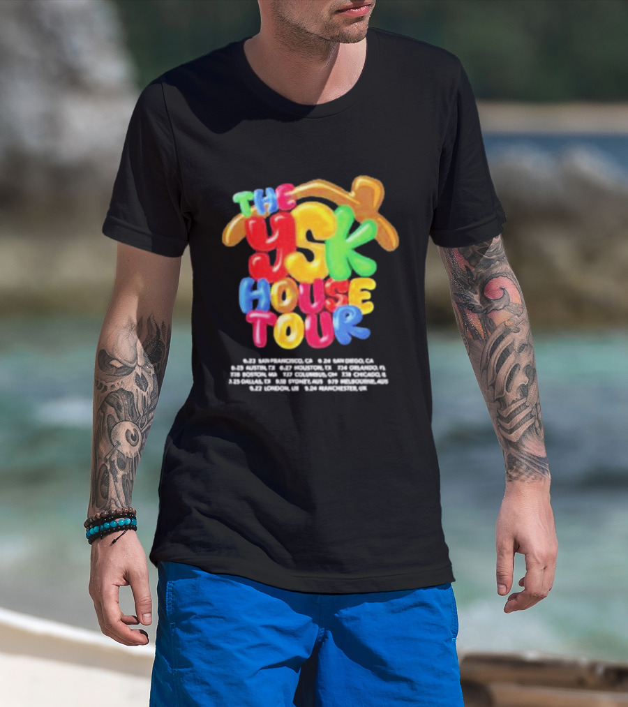 The YSK House Tour Orlando Toronto Calgary Vancouver Toronto September Sessions T-Shirt