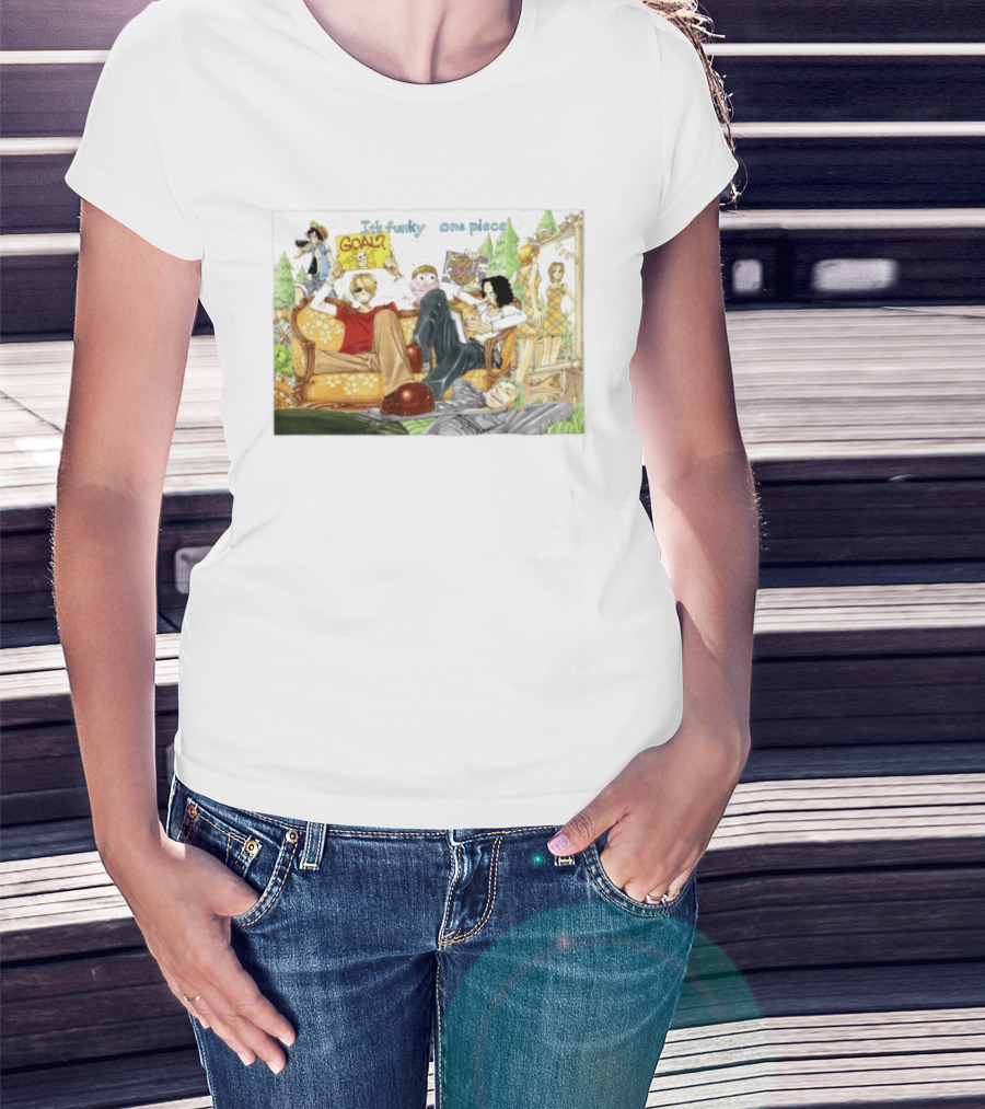 It's Funky One Piece Anime Crew And Goal Adventure T-Shirt