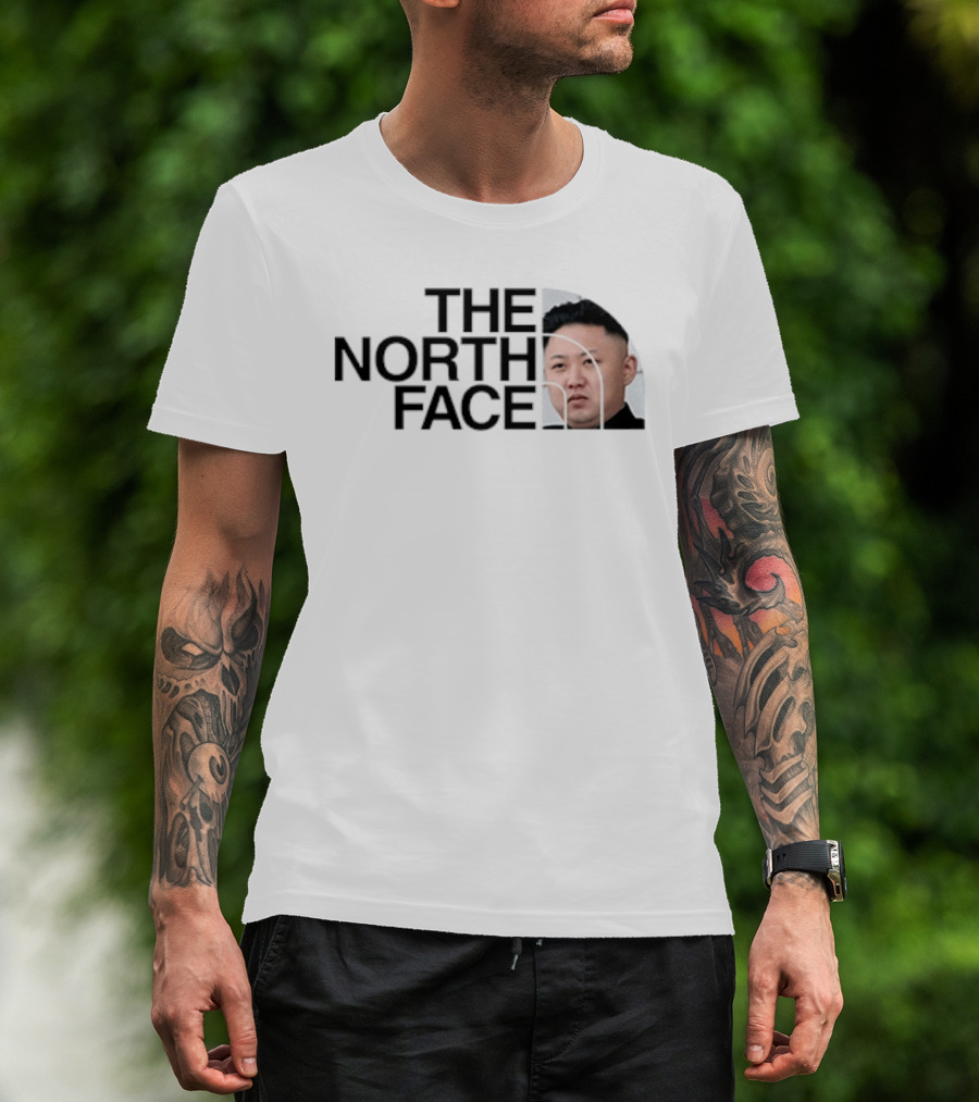 The North Face Kim Jong Un Parody Meme T-Shirt
