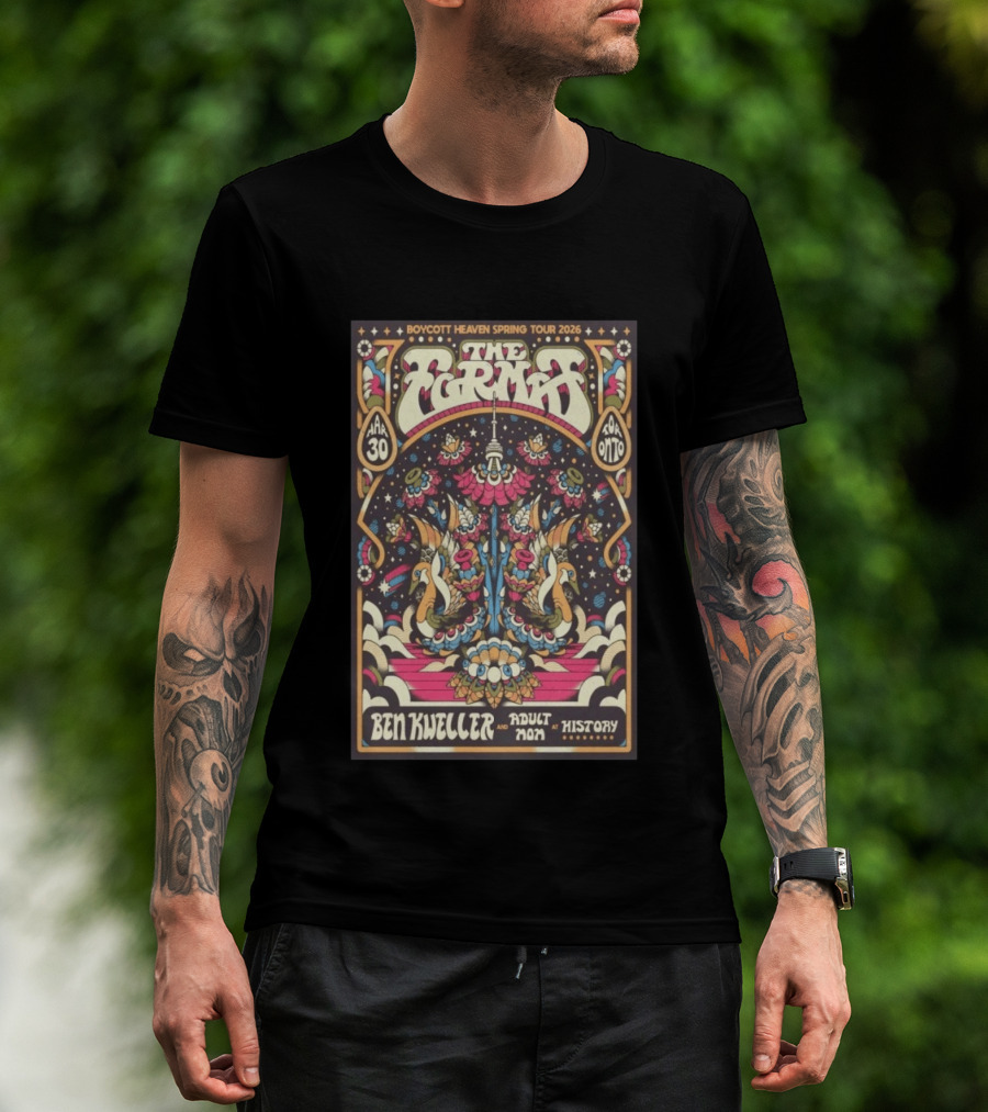 Boycott Heaven Spring Tour 2026 The Format Toronto Mar 30 Ben Kweller At History T-Shirt