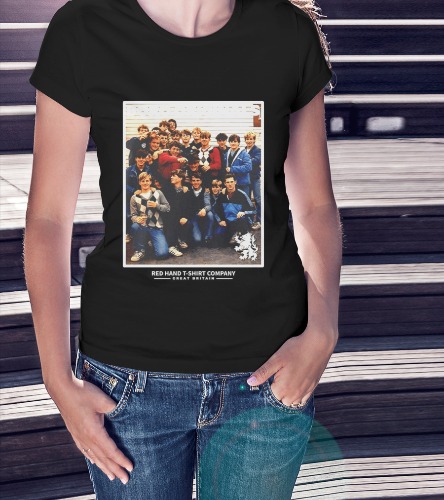 Boro Originals Red Hand Holgate End 1986 Lion Crest T-Shirt