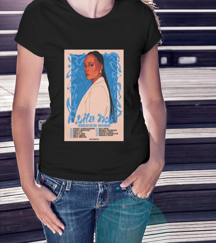 Lila Ike Treasure Self Love Tour North America 2026 T-Shirt
